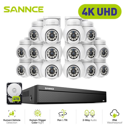 Sannce 16ch 8mp nvr - 16ch, way