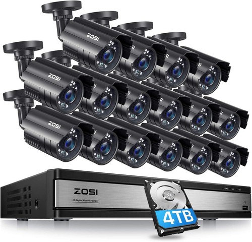 Zosi 16ch 265 1080p - zosi, cctv