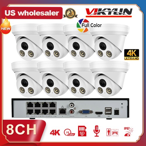 Vikylin 8ch poe cctv - 8ch, 8