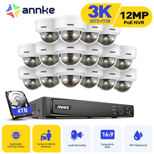 Annke 12mp 8ch - 12mp, 16ch