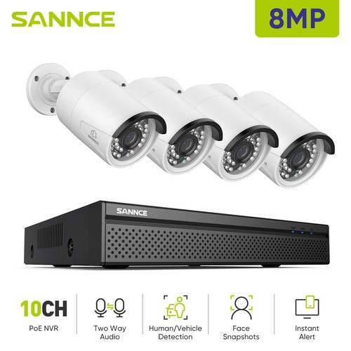 Sannce poe security - poe, ip