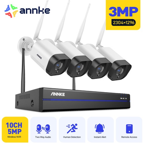Annke 5mp wifi 8ch - 8ch, nvr