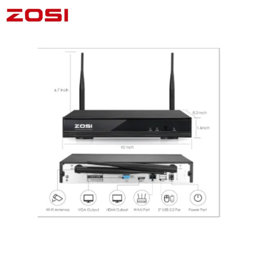 Zosi channel 3mp - zosi,